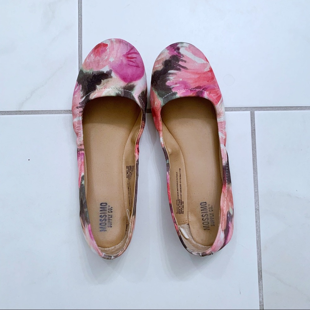 Mossimo Floral Ballet Flat